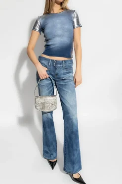 Diesel BLUE Top T-ELE-LONG-Q1