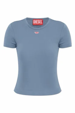 Diesel BLUE T-shirt 'T-ELE-LONG-D'