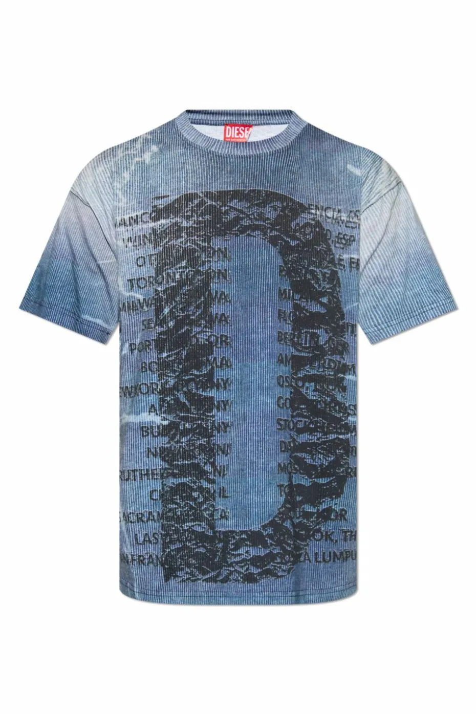 Diesel BLUE T-shirt T-NORM-R2