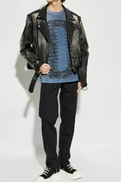 Diesel BLUE T-shirt T-NORM-R2