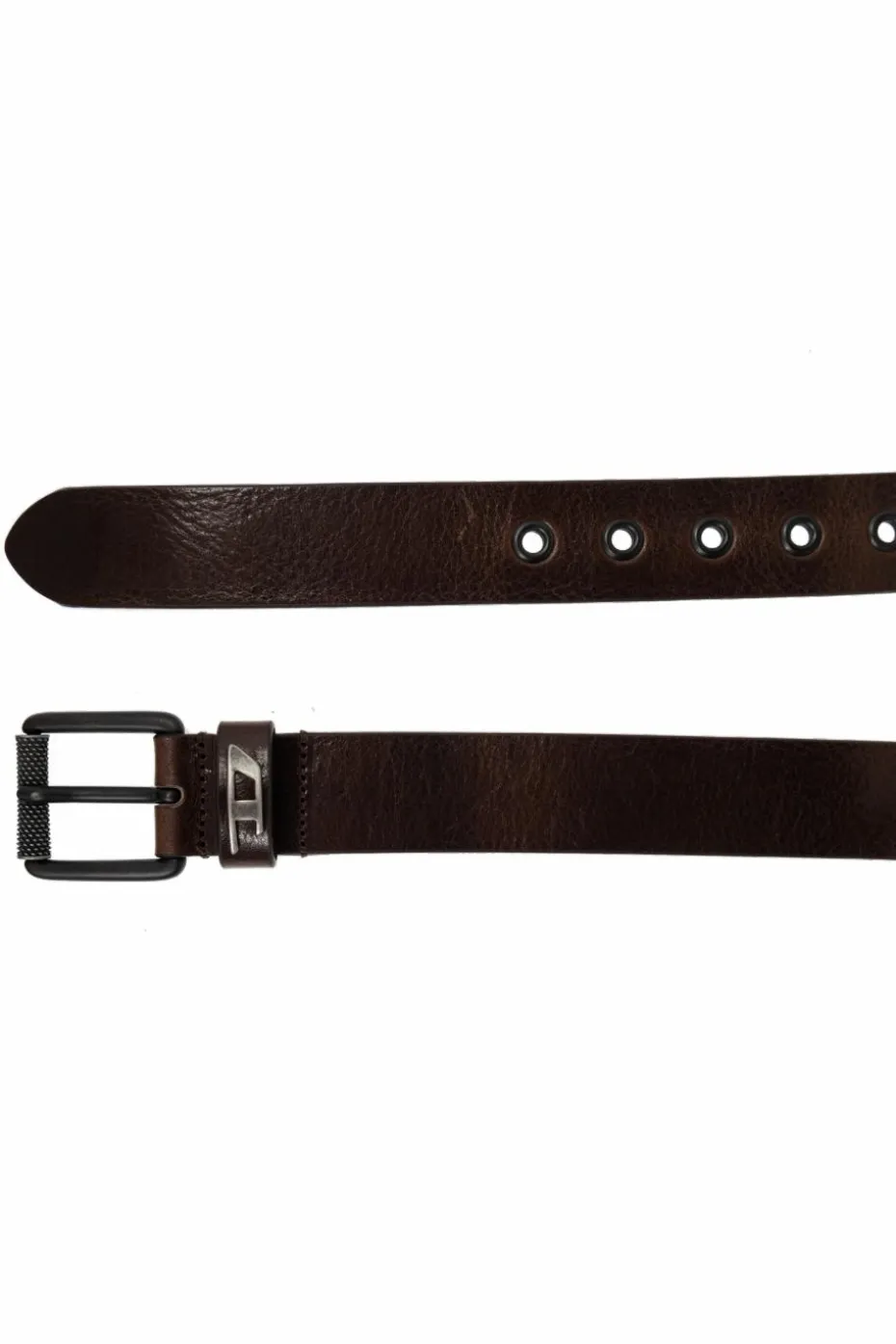 Diesel BROWN Belt with B-DAVE II logo