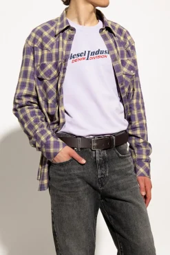 Diesel BROWN ‘BLUESTAR II’ belt