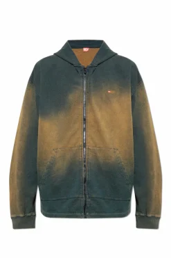 Diesel BROWN Hoodie ‘S-BLAXT-HOOD-ZIP’