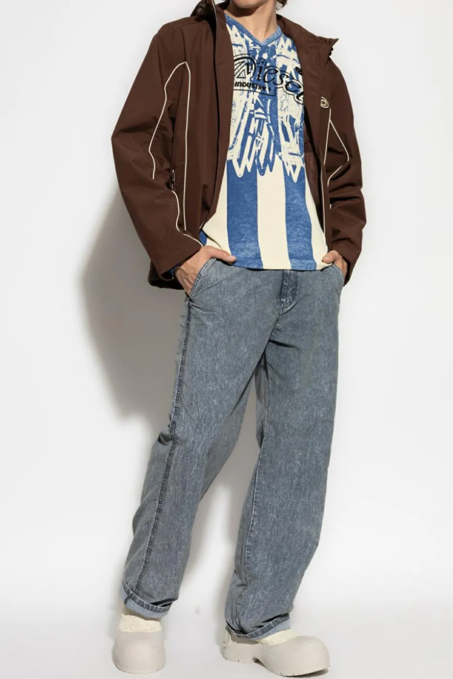 Diesel BROWN Jacket `J-HIVES`