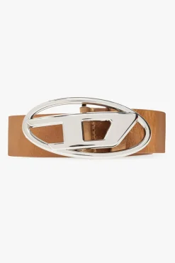 Diesel BROWN ‘OVAL D LOGO B’ belt