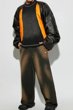 Diesel BROWN Sweatpants P-ZENIA