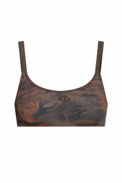 Diesel BROWN Top from the āUT-BRA-TOP-UTLTā swimsuit