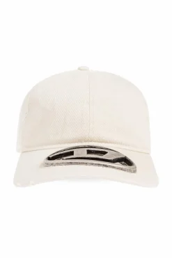 Diesel cream ‘C-BEAST-A1’ baseball cap