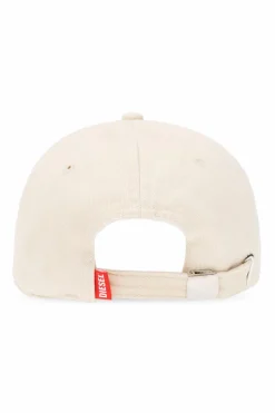Diesel cream ‘CORRY-JACQ-WASH’ baseball cap