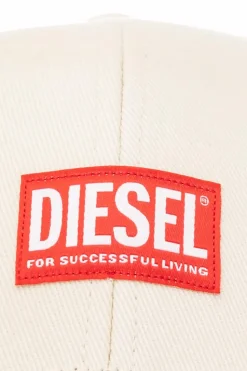 Diesel cream ‘CORRY-JACQ-WASH’ baseball cap
