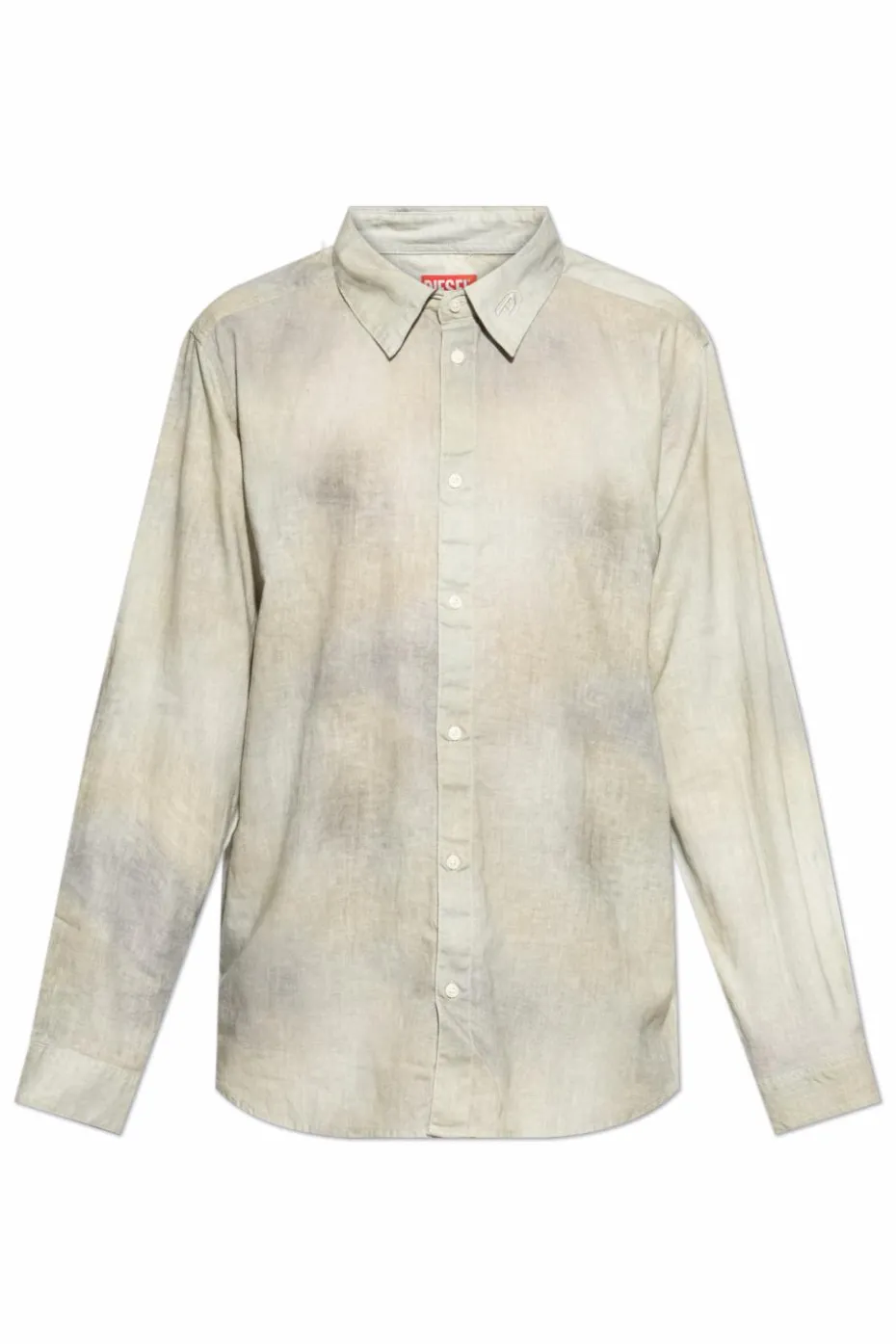 Diesel cream Shirt S-LEIE-SHORT