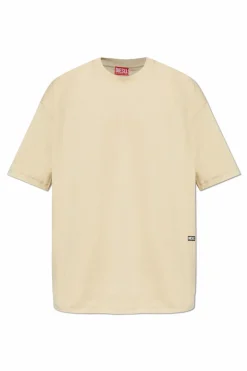 Diesel cream T-shirt 'T-BOGGY-T2'