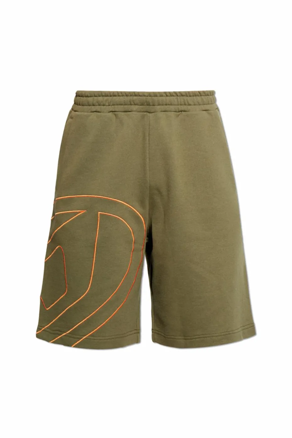 Diesel GREEN Shorts P-CROW-MEGOVAL