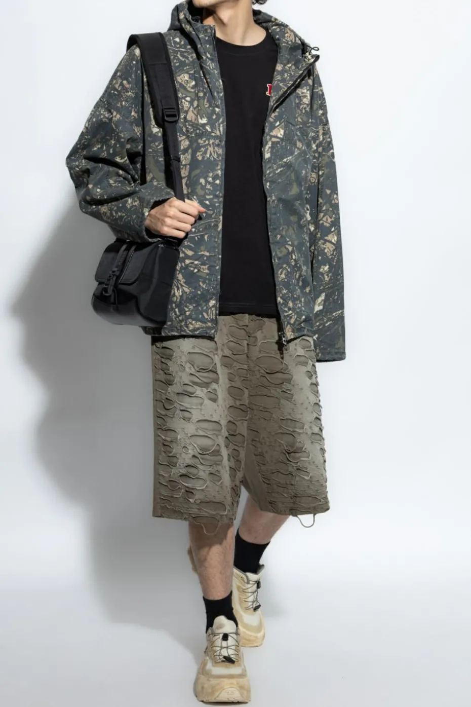 Diesel GREEN Shorts P-ECHIO-R1