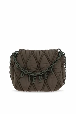 Diesel GREEN Shoulder bag HARM-D SHOULDER