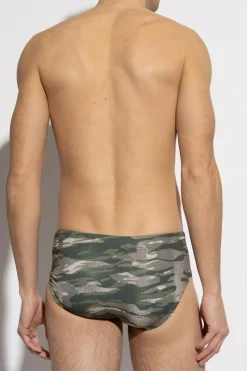 Diesel GREEN Swim Briefs ALFIE-UTLT