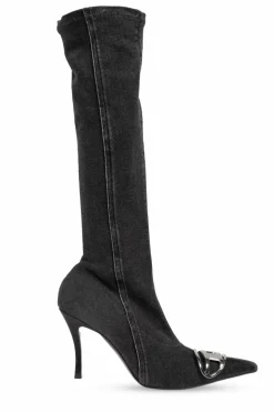 Diesel GREY Boots D-VENUS