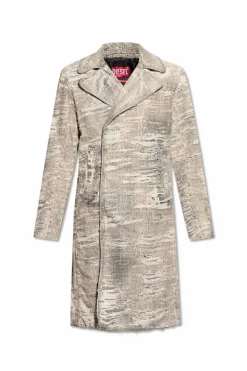 Diesel GREY Coat D-ISCO-FSG