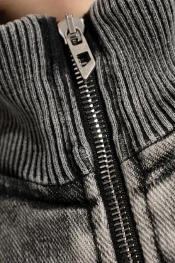 Diesel GREY Denim jacket D-CARLY-S