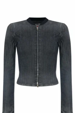 Diesel GREY Denim jacket "DE-GARY-D"