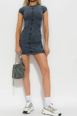 Diesel GREY Dress `D-CUPSLEEVES`