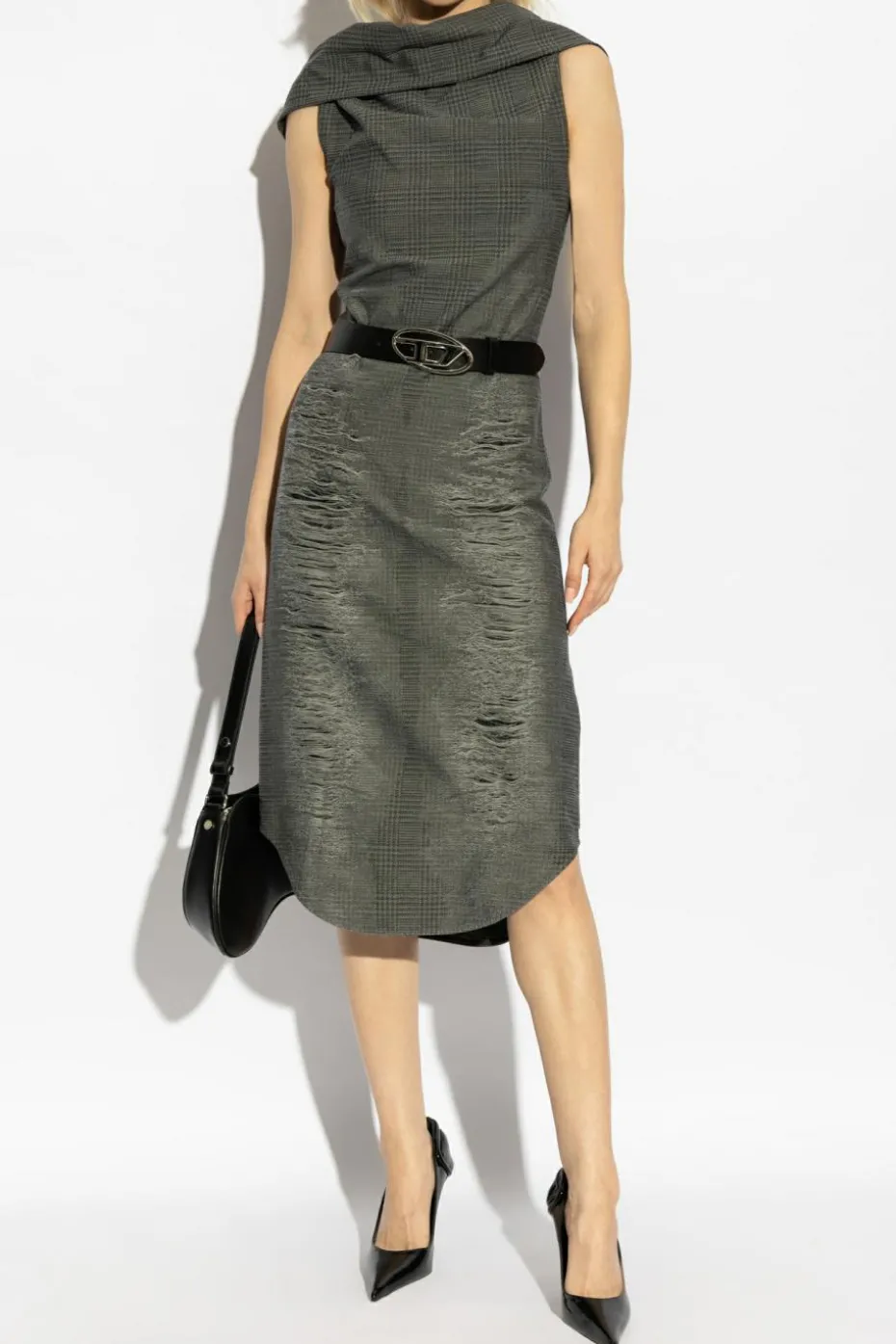 Diesel GREY Dress D-MAUVE