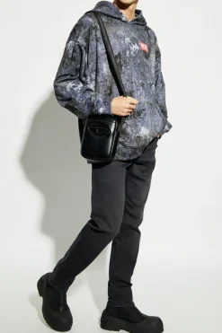Diesel GREY Hooded sweatshirt 'S-BOXT-HOOD-R8'
