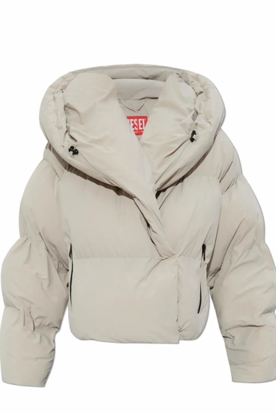 Diesel GREY Insulated jacket `W-ILEY-T1`