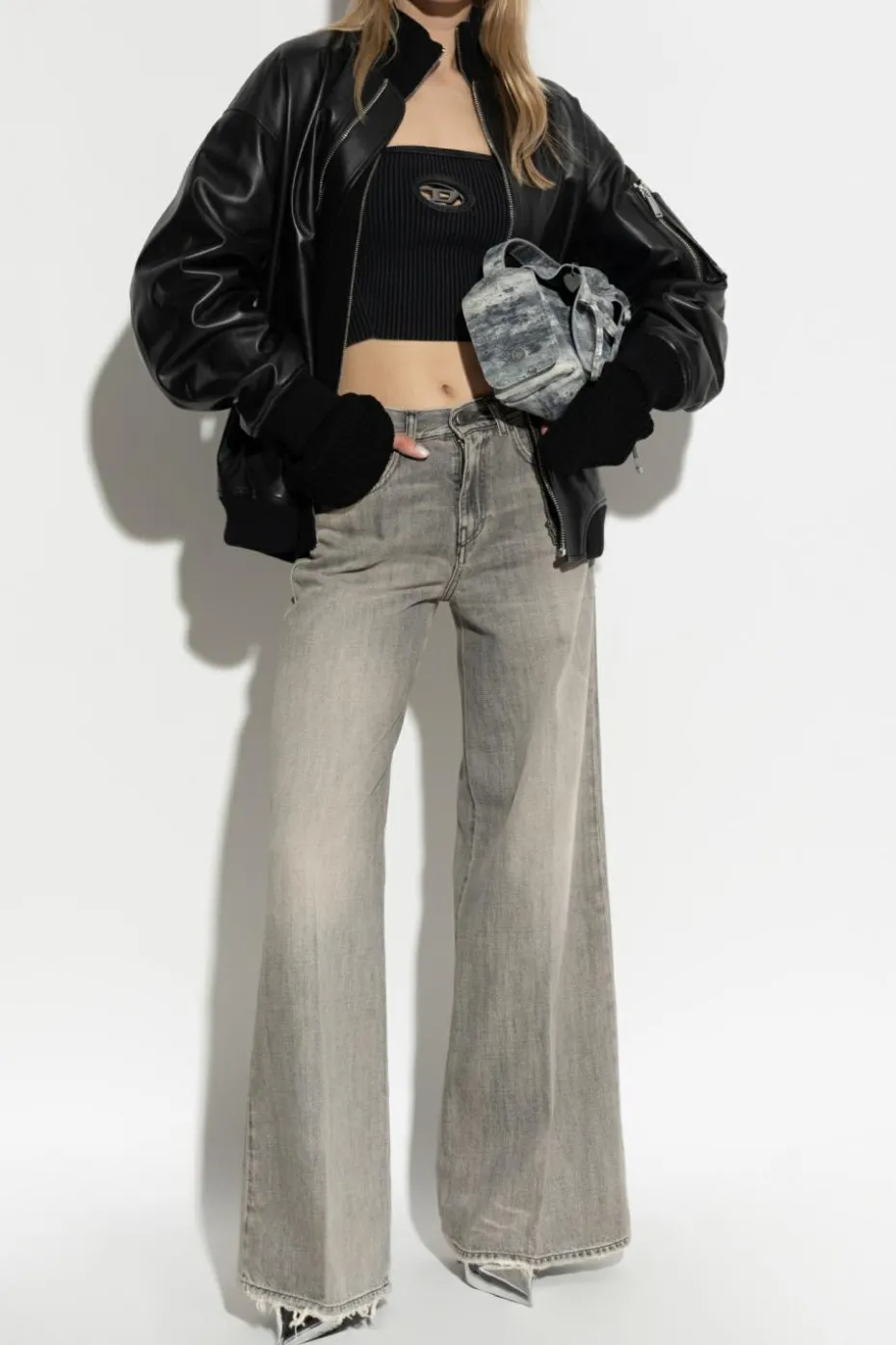 Diesel GREY Jeans '1978 D-AKEMI'