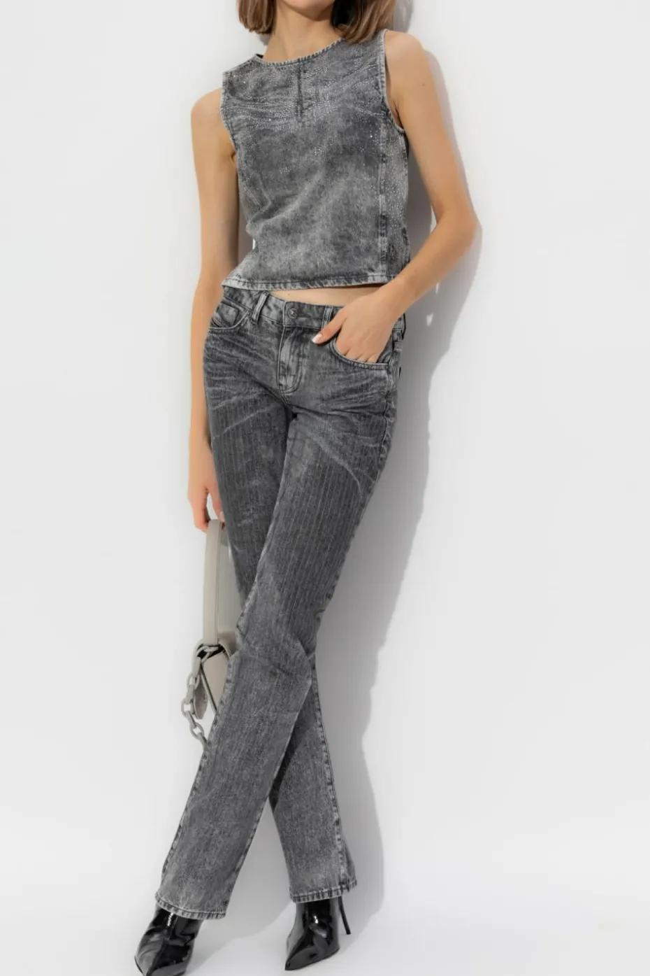 Diesel GREY Jeans D-GIANNA-S
