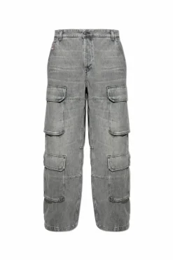 Diesel GREY Jeans D-TOUCH-CARGO L.32
