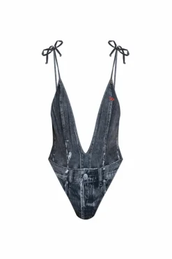 Diesel GREY One-piece swimsuit "KINSLEY-DNM"