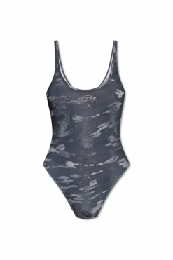 Diesel GREY One-piece swimsuit UT-BODY-UTLT