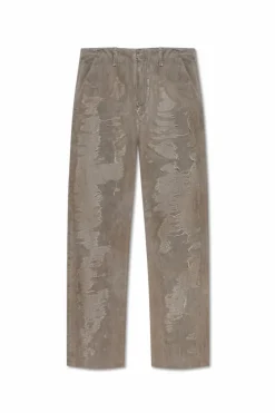 Diesel GREY Pants D-BOIX-FSG1
