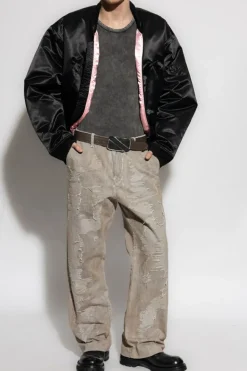Diesel GREY Pants D-BOIX-FSG1