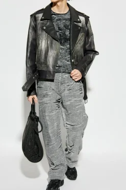 Diesel GREY Pants D-BOIX-FSG