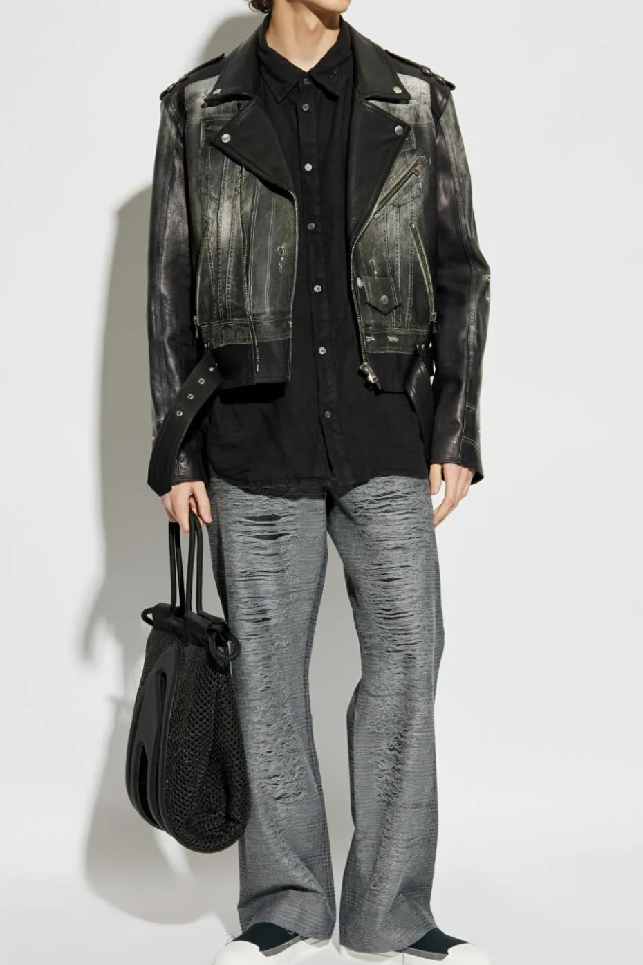 Diesel GREY Pants P-BOIX