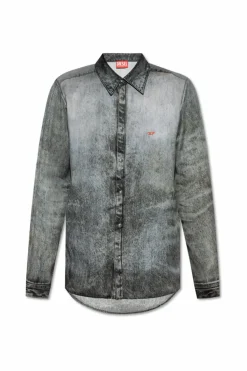Diesel GREY Shirt `S-SIMPLY-LKCT`