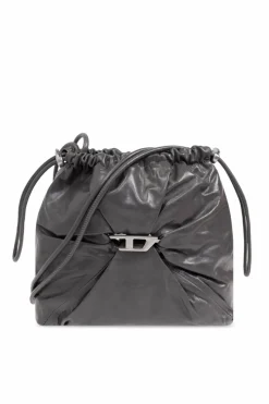 Diesel GREY Shoulder bag SCRUNCH-D