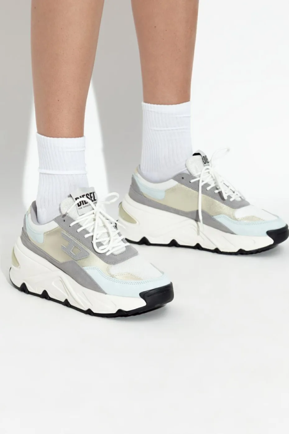 Diesel GREY Sports shoes `S-SAVANNAH`