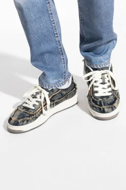Diesel GREY Sports shoes `S-TRACKER-D LOW`