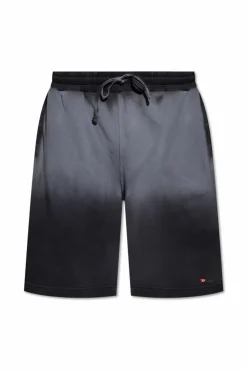 Diesel GREY Sweat shorts P-CROWNE-R1