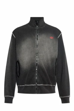 Diesel GREY Sweatshirt S-WAFY-ZIP