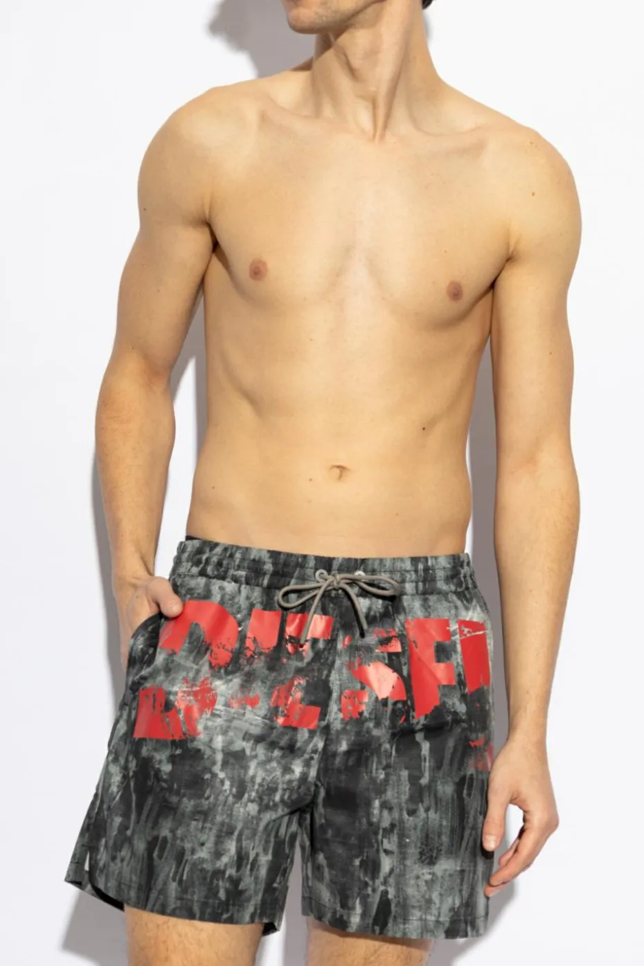 Diesel GREY Swim trunks RIO-41-D-POP
