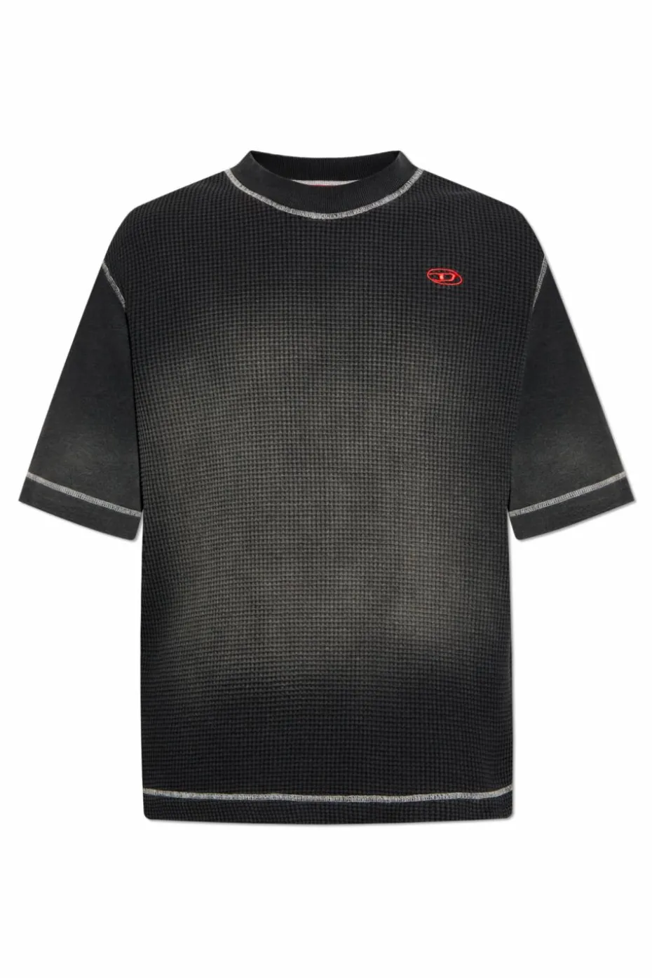 Diesel GREY T-shirt S-WAFYCOL