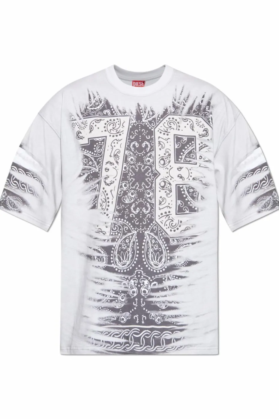 Diesel GREY T-shirt T-BOXT-78