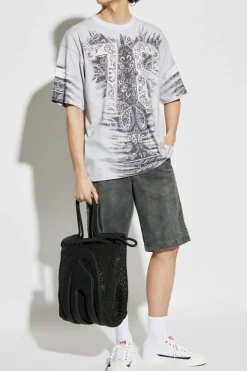 Diesel GREY T-shirt T-BOXT-78