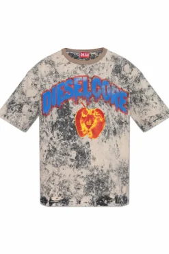Diesel GREY T-shirt T-BOXT-R9