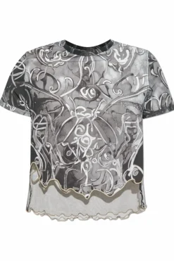 Diesel GREY T-shirt `T-INLAY`