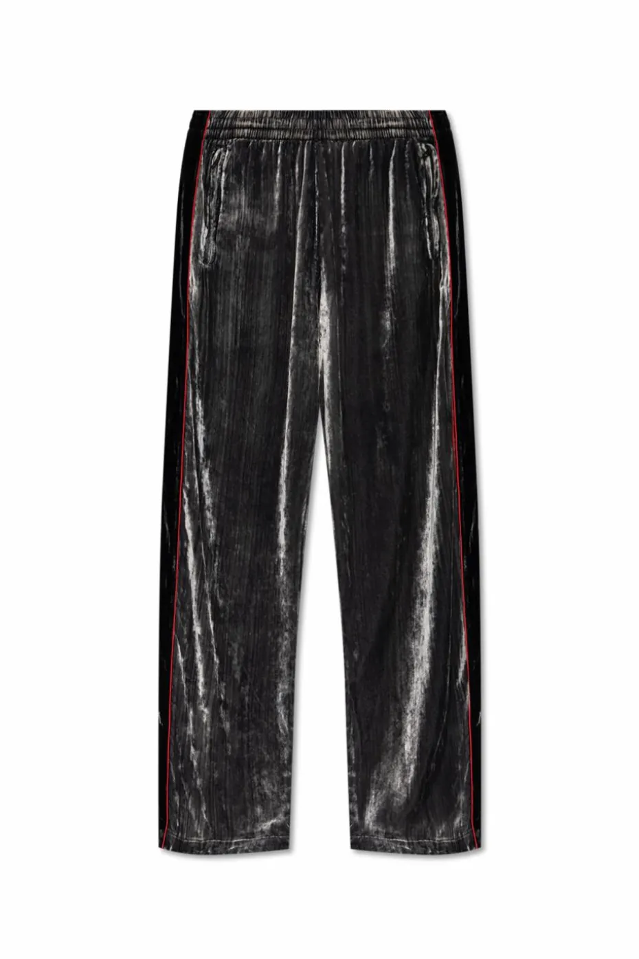 Diesel GREY Velvet sweatpants `P-HAY`